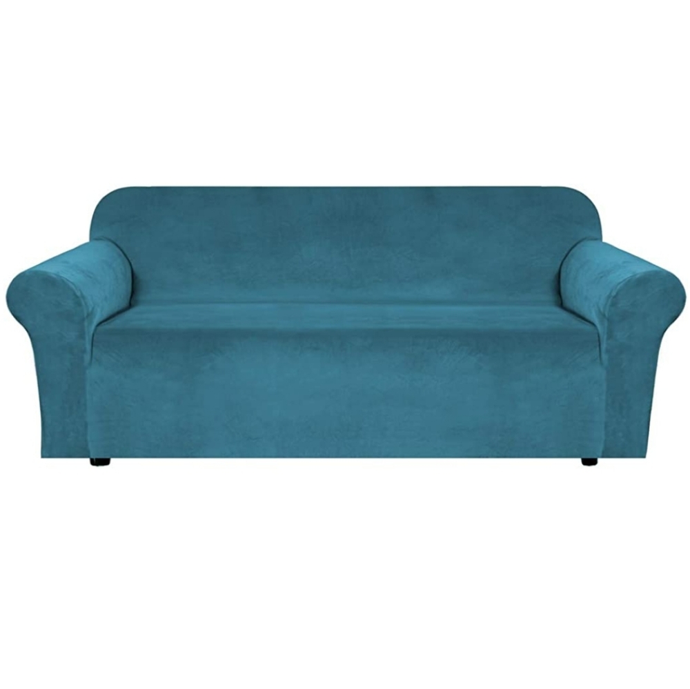 🆕️ Velvet 3 Cushion Couch Slipcover Covers